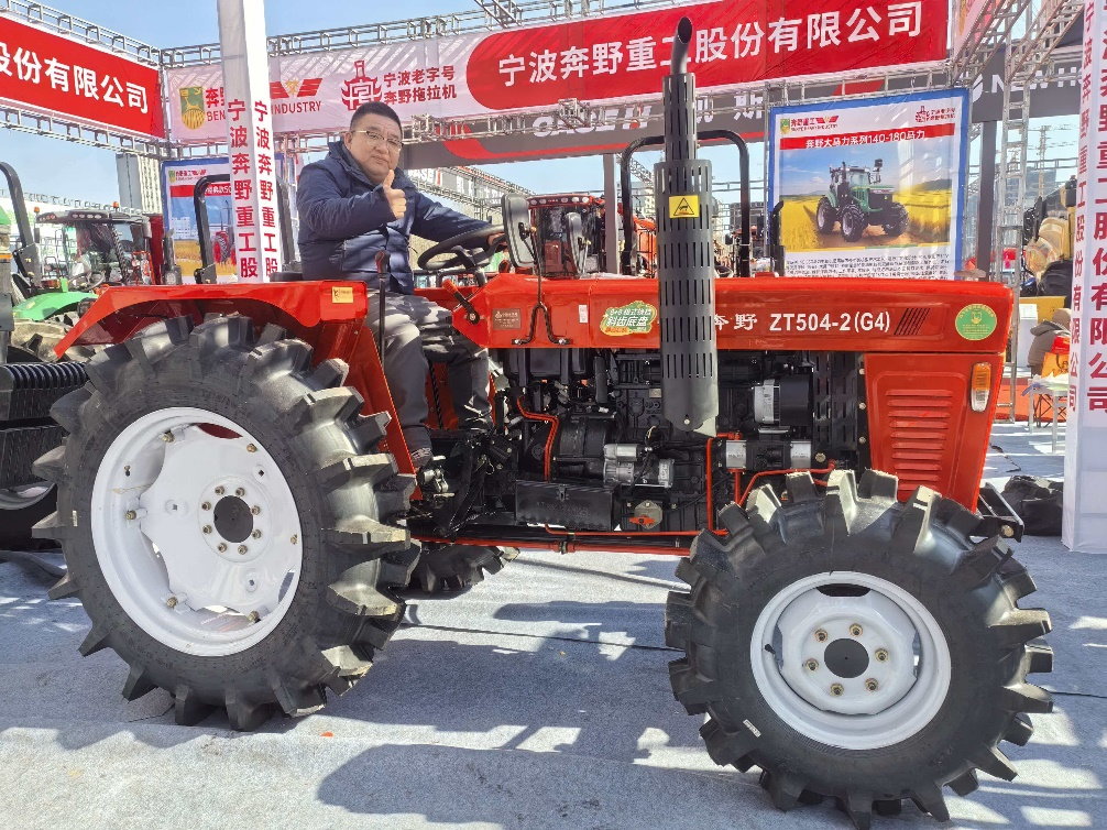 科技赋能 智汇农机——奔野重工闪耀第25届黑龙江农业机械展览会